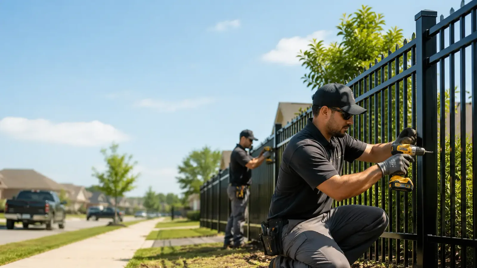 Metal Fence Installation in Veedersburg, IN